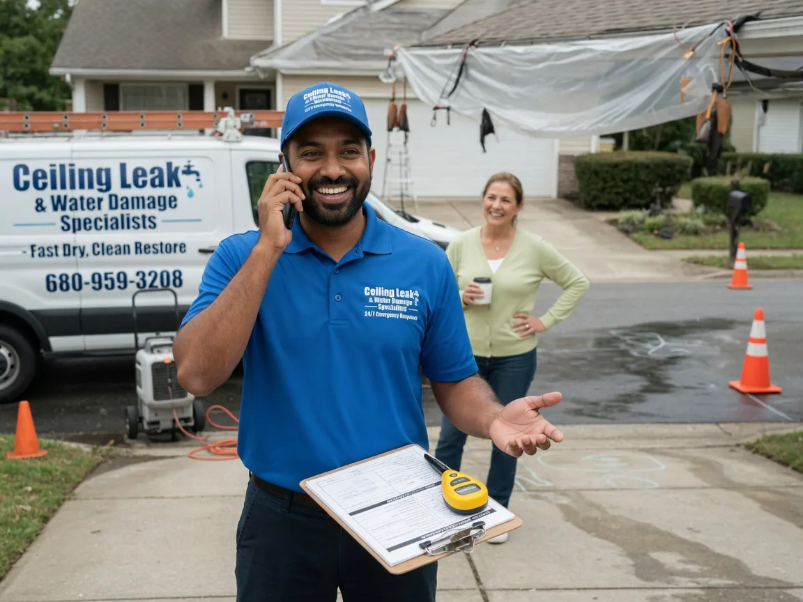 Ceiling Leak Cleanup Laurinburg, NC FAQs