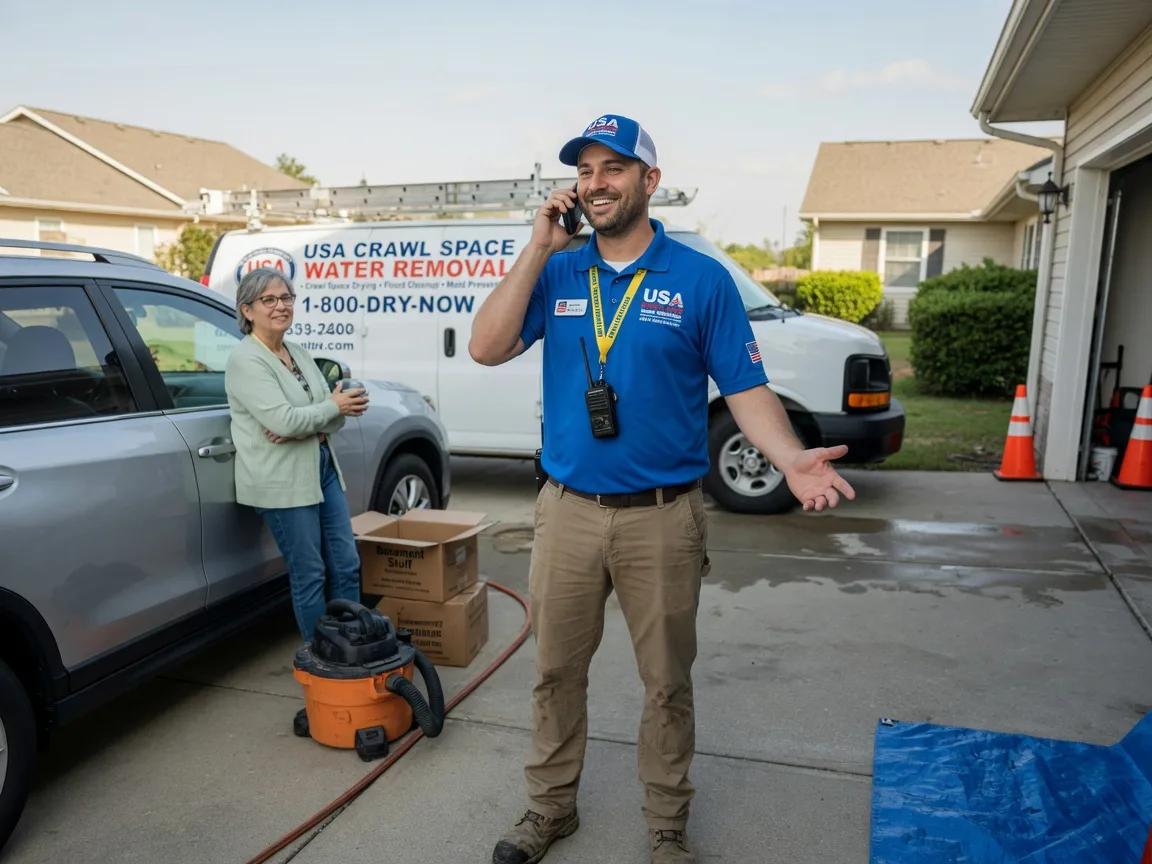 Crawl Space Water Removal Laurinburg, NC FAQs